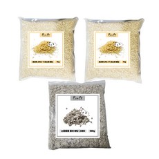 로라펫 JRS 아스펜 베딩 1kg 2p + 케어프레쉬 비압축 컬러 종이베딩 그레이 500g, 1세트
