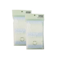 CLEAMY 奶油沐浴巾, 混合顏色, 2個, 1入