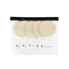 氣墊粉撲, 白色的, 10個