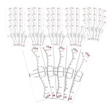 PBS設計貼紙 5種*10入組, 混色, 2套