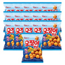 청우 오징어땅콩, 98g, 16개