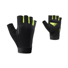 시마노 클래식 젤패딩 자전거 반장갑, 옐로우, 1개