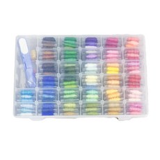 Loro Floor法式刺繡十字繡繡花線材料套組, 混色