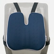 PISEO 背帶式椅用背部腰部靠墊, 海軍