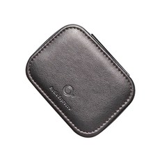 Audio Espresso 頂級皮革耳機保護套 牙買加 小號, 單一商品, 黑色