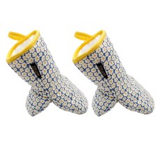 ggoom duboo 厚棉設計廚房手套, 眼睛可以油炸, 2個