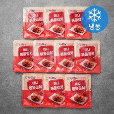 한끼의품격 미니 볶음 김치 (냉동), 80g, 10개
