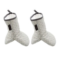 ggoom duboo 厚棉設計廚房手套, 復古葉, 2個