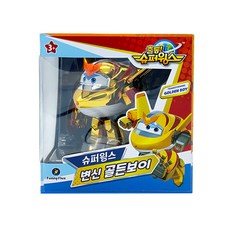 超級飛俠 變形黃金男孩玩具, 1個, 混合色