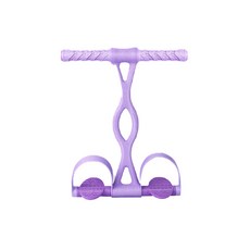 PPAEDA TPR 腳踏板拉力帶, 紫色