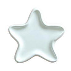 陶瓷盤 小星星款, 1個