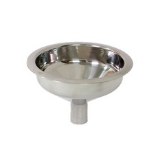 스텐 깔때기 30mm, 실버유광, 1개