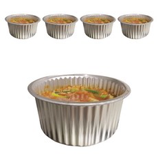 Hallabi 微波一次性銀箔鍋架 KJ-250, 5入, 1組