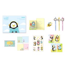 Pengsoo Healing by Peng造型文具組 6款, 混色, 1盒