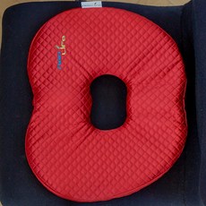 neo+ 功能型簡約風記憶海綿坐墊, 紅色