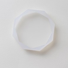 앵글띵 각진 유니크 도형 실리콘몰드 2p, 작은 각진원형