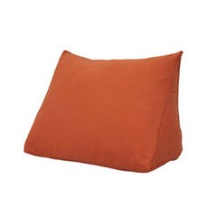 잠스쿨 삼각 등쿠션, 오렌지