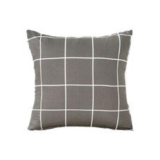 심플체크 쿠션커버