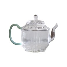 翡翠玻璃六角茶壺, 混色