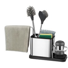 不鏽鋼洗碗刷支架, 混色, 1個