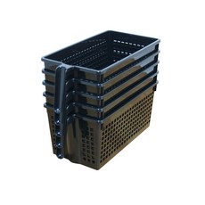 PAMIRE 帕米爾 Daeil 韓國提手儲物籃 5p, 黑色的