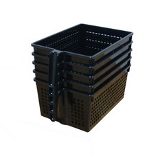 PAMIRE 帕米爾 Daeil 韓國提手儲物籃 5p, 黑色