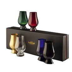 THE GLENCAIRN GLASS 盲飲彩色玻璃杯6入 + 專用禮盒, 1套