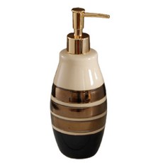 按壓式條紋分裝瓶 YT_RA559, 金子, 1個