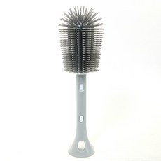 PAMIRE 帕米爾 可立式矽膠清潔刷, 奶油灰色, 1個