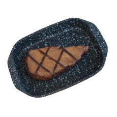 雙耳條紋不沾煎烤盤 S號, 26.5 x 19 x 9 厘米, 1個