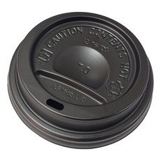 테이크아웃컵뚜껑 블랙 9.1cm, 1개입, 1000개