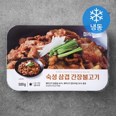 미식명가 숙성삼겹 간장불고기 (냉동), 500g, 1개