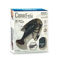 반디 CRAW FISH 가재 RC 장난감, 혼합색상, 1개