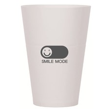 三角金純水杯 Smile Mode 灰色, 1組