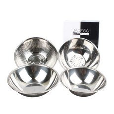 玉蛋攪拌球26cm+28cm+飯碗29cm+蔬菜球29cm+禮盒套組, 單色