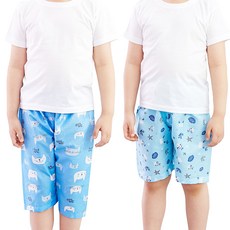 Kids Line 男童 Aqua 5 件 + Hello Beauty 7 件 Embo 睡衣睡褲 2 件套