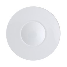 Ariane 現代設計美食圓形深盤 22cm, 純白, 6個