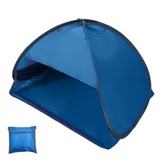 TCR 얼굴 가림막 햇빛차단 텐트 L, 블루, 1인용