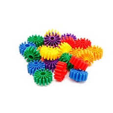 齒輪積木玩具 100入, 隨機發貨