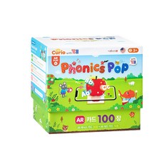 PlayCurio YBM Phonics Pop AR 卡 100p, 混色