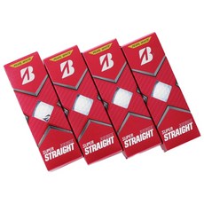 브리지스톤골프 NEW 슈퍼 스트레이트 골프공 3피스 12p, 펄화이트, 2개