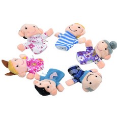 角色扮演手指偶家庭