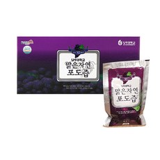 Malgeunjayeon 葡萄汁隨身包 20包入, 2.2L, 1盒