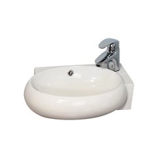 Rabian室內裝飾優雅洗手台 A-8, 1個, 白色