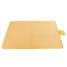 便攜式防水野餐墊 YT_RC247, 黃色檢查