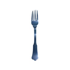 SABRE PARIS Charme系列復古時尚點心蛋糕叉 15cm, 鋼藍色, 1個