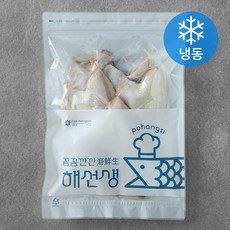 해선생 국내산 제철 손질 가자미 5미 (냉동), 600g, 1개