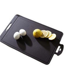 Heyho矽膠設計衛生砧板, 黑色的