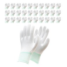 日光手套內襯手套, 100套, 白色的
