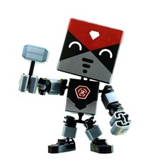 Robo Robo Cube Figure Romambro 黑色 8.5*8.5*11cm, 1個